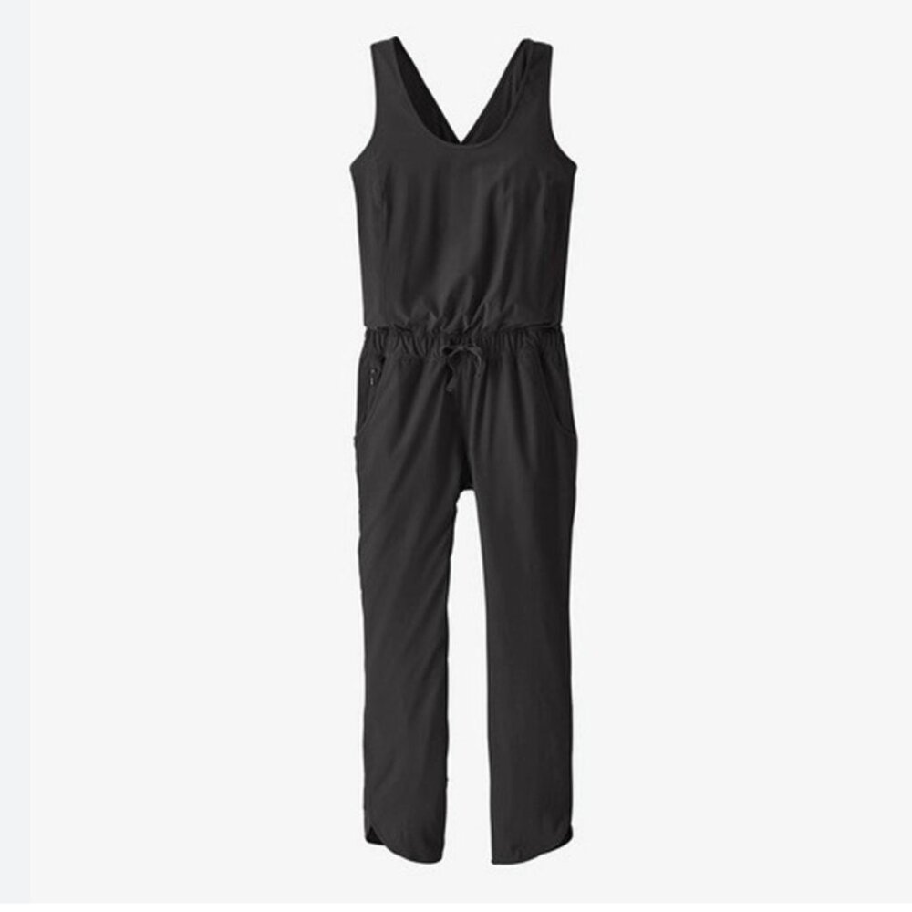 Patagonia Fleetwith Jumpsuit, Black Size Large